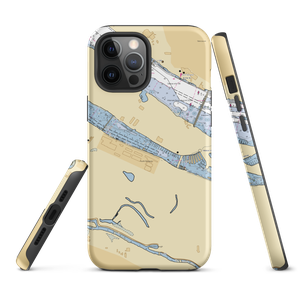 Jantzen Beach Moorage (Portland, OR) NOAA Chart  Tough iPhone Case