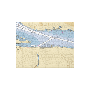 McCuddy's Marina (Portland, OR) NOAA Chart Jigsaw Puzzle