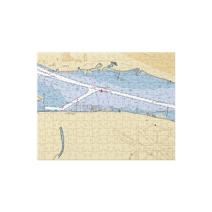 Rodgers Marine Electronics (Portland, OR) NOAA Chart Jigsaw Puzzle