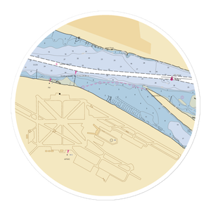 Sea Scouts Cascade Pacific Council (Portland, OR) NOAA Chart Sticker