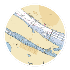 Schooner Creek Boat Works (Portland, OR) NOAA Chart Sticker