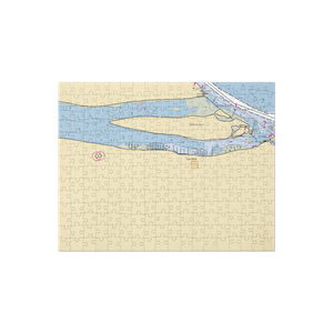 Ducks Moorage (Portland, OR) NOAA Chart Jigsaw Puzzle