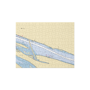 McCuddy's Steamboat Landing Marina (Vancouver, WA) NOAA Chart Jigsaw Puzzle