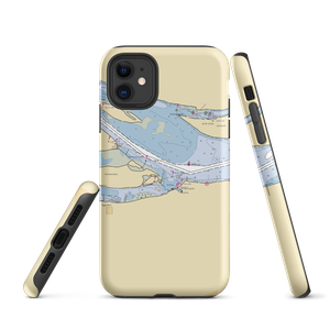 Chinook Landing Marine Park (Gresham, OR) NOAA Chart  Tough iPhone Case