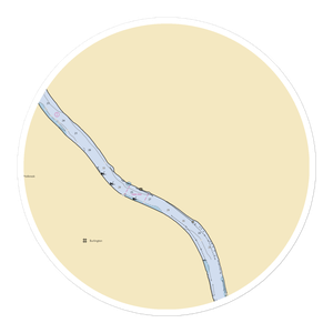 Island Marina (Portland, OR) NOAA Chart Sticker