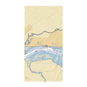 Port of Camas-Washougal Marina (Portland, OR) NOAA Chart Towel