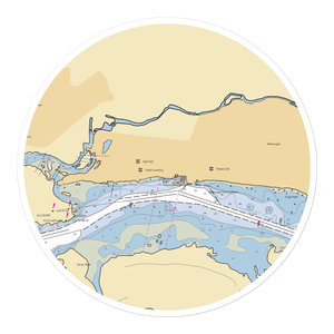 Port of Camas-Washougal Marina (Portland, OR) NOAA Chart Sticker