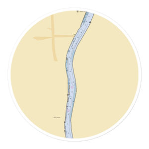 Casselman's Wharf (Portland, OR) NOAA Chart Sticker