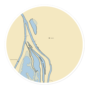 McCuddy's Ridgefield Marina (Vancouver, WA) NOAA Chart Sticker