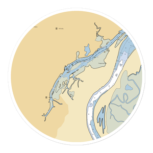 Scappoose Bay Marine Center (Warren, OR) NOAA Chart Sticker