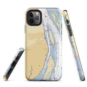 St. Helens Public Dock (Columbia City, OR) NOAA Chart  Tough iPhone Case