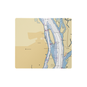 St. Helens Public Dock (Columbia City, OR) NOAA Chart  Gaming Mouse Pad