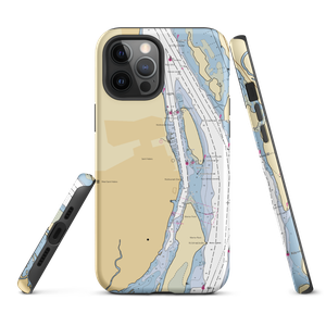 Yachts Landing (Columbia City, OR) NOAA Chart  Tough iPhone Case