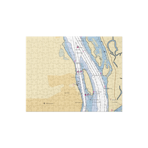 St. Helens Marina (Columbia City, OR) NOAA Chart Jigsaw Puzzle