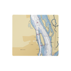 St. Helens Marina (Columbia City, OR) NOAA Chart  Gaming Mouse Pad