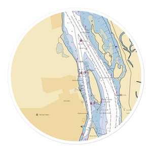 St. Helens Marina (Columbia City, OR) NOAA Chart Sticker