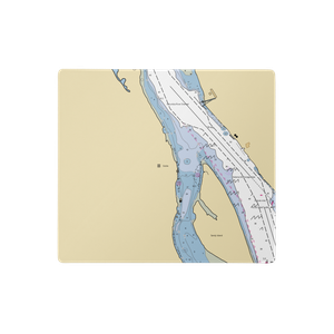 Scipio's Goble Landing (Carrolls, WA) NOAA Chart  Gaming Mouse Pad