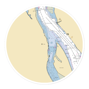 Scipio's Goble Landing (Carrolls, WA) NOAA Chart Sticker