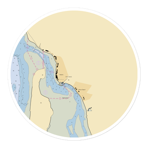 Netarts Bay RV Park & Marina (Netarts, OR) NOAA Chart Sticker