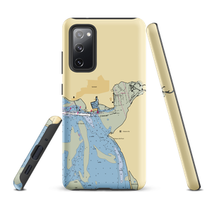 Port Of Garibaldi (Garibaldi, OR) NOAA Chart Samsung Phone Case