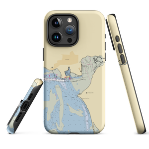 Port Of Garibaldi (Garibaldi, OR) NOAA Chart  Tough iPhone Case