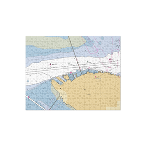 Port of Astoria West Basin Marina (Astoria, OR) NOAA Chart Jigsaw Puzzle