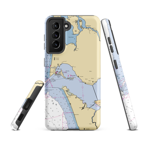 Port of Chinook (Chinook, WA) NOAA Chart Samsung Phone Case