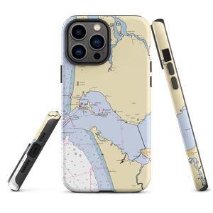 Port of Chinook (Chinook, WA) NOAA Chart  Tough iPhone Case