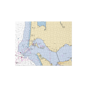 Port of Chinook (Chinook, WA) NOAA Chart Jigsaw Puzzle