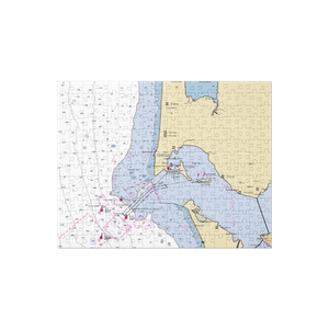 Port of Ilwaco (Seaview, WA) NOAA Chart Jigsaw Puzzle