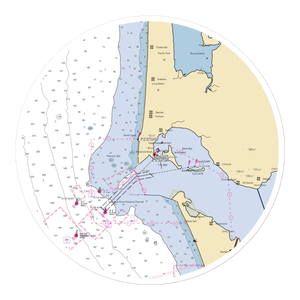 Port of Ilwaco (Seaview, WA) NOAA Chart Sticker