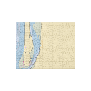 Kelly's Brighton Marina (Rockaway Beach, OR) NOAA Chart Jigsaw Puzzle