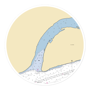 Crow Butte Park Marina (Paterson, WA) NOAA Chart Sticker