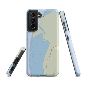 Port of Peninsula (Ocean Park, WA) NOAA Chart Samsung Phone Case