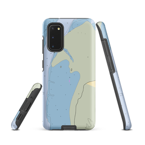 Port of Peninsula (Ocean Park, WA) NOAA Chart Samsung Phone Case