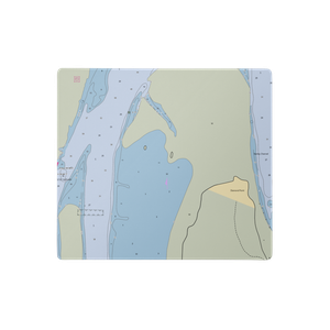 Port of Peninsula (Ocean Park, WA) NOAA Chart  Gaming Mouse Pad