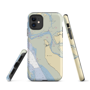 Bay Center Marina - Port of Willapa Harbor (Bay Center, WA) NOAA Chart  Tough iPhone Case