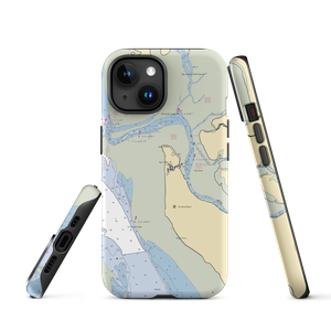 Bay Center Marina - Port of Willapa Harbor (Bay Center, WA) NOAA Chart  Tough iPhone Case