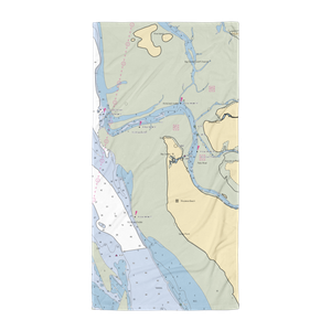 Bay Center Marina - Port of Willapa Harbor (Bay Center, WA) NOAA Chart Towel