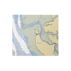 Bay Center Marina - Port of Willapa Harbor (Bay Center, WA) NOAA Chart  Gaming Mouse Pad