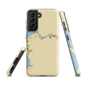 South Bend Dock (Bay Center, WA) NOAA Chart Samsung Phone Case