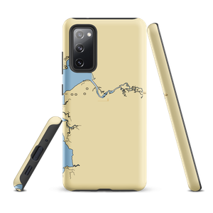 South Bend Dock (Bay Center, WA) NOAA Chart Samsung Phone Case