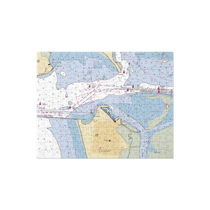 Westport Marina (Grayland, WA) NOAA Chart Jigsaw Puzzle