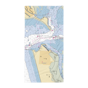 Westport Marina (Grayland, WA) NOAA Chart Towel