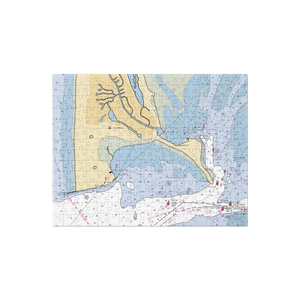 Quinault Marina & RV Resort (Ocean Shores, WA) NOAA Chart Jigsaw Puzzle