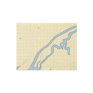 Coast Marina and RV Park (Florence, OR) NOAA Chart Jigsaw Puzzle