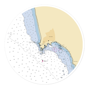 Port of Port Orford (Ophir, OR) NOAA Chart Sticker