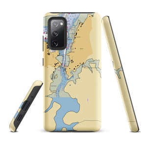 Charleston Shipyard (Allegany, OR) NOAA Chart Samsung Phone Case