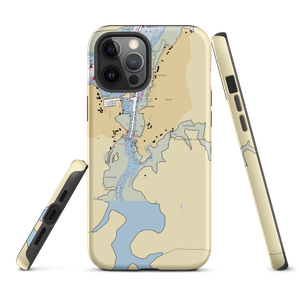 Charleston Shipyard (Allegany, OR) NOAA Chart  Tough iPhone Case