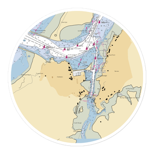 Charleston Marina Complex (Allegany, OR) NOAA Chart Sticker